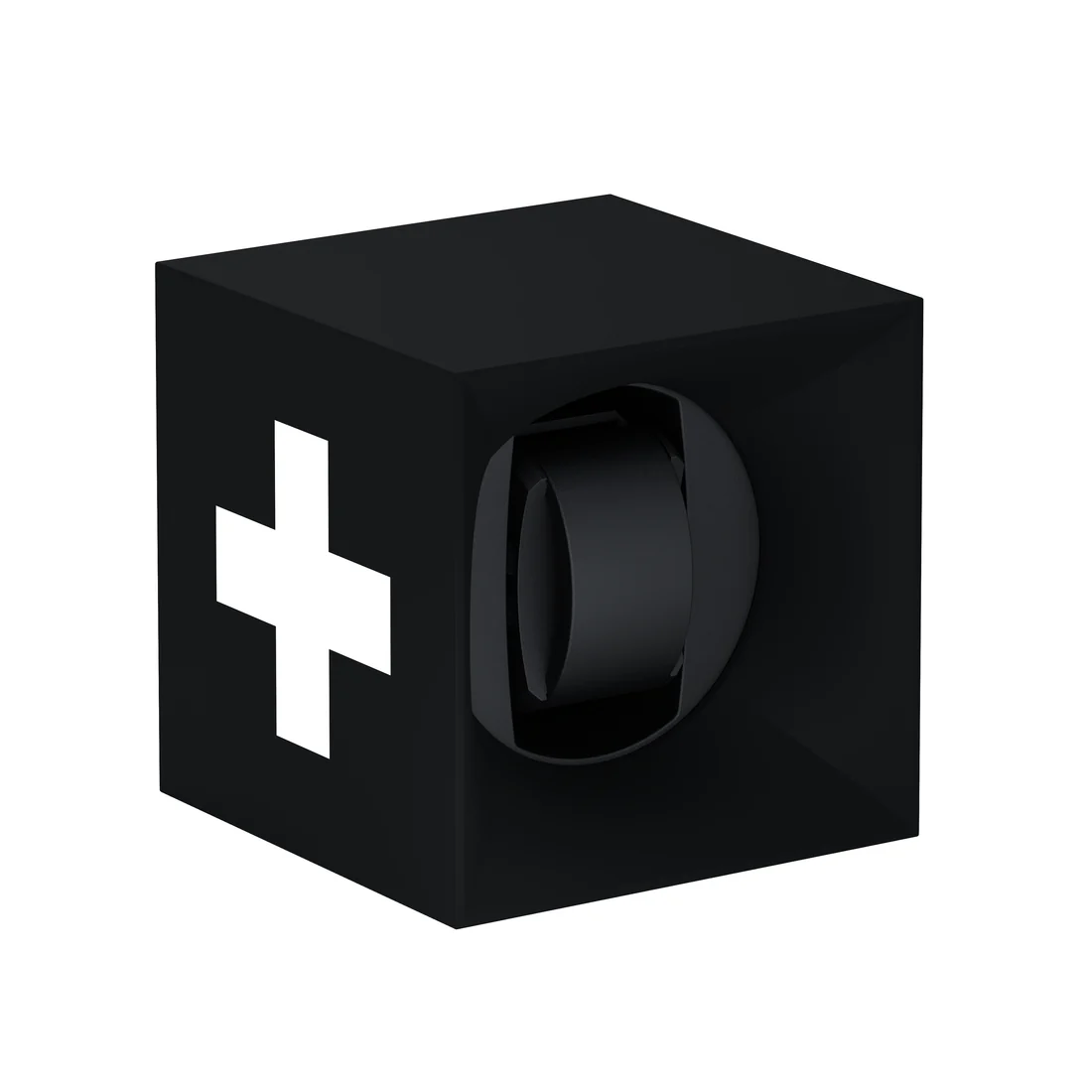 Swiss Kubik Startbox Black Soft Touch Single Watch Winder - Image 5