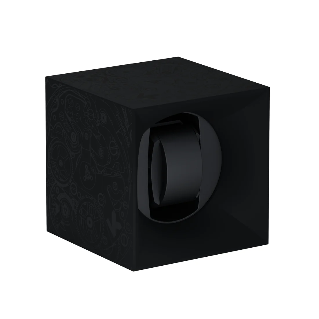 Swiss Kubik Startbox Black Soft Touch Single Watch Winder - Image 8