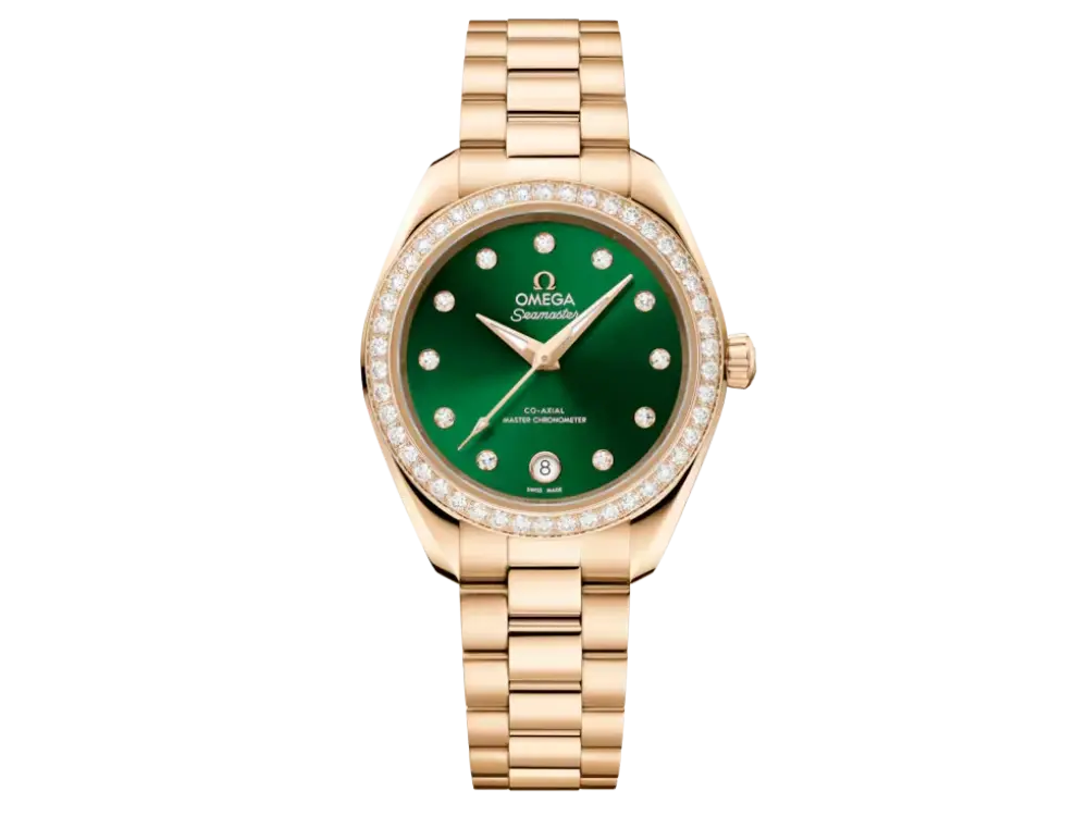 Seamaster Aqua Terra 150M 30 mm Moonshine Gold Ref. 220.55.30.20.60.001