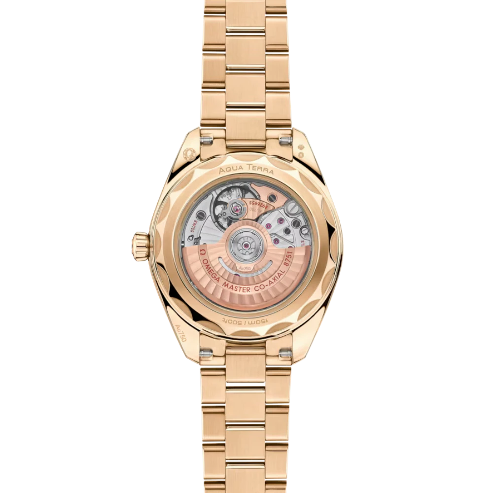 Seamaster Aqua Terra 150M 30 mm Moonshine Gold Ref. 220.55.30.20.60.001 - Image 4