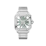 Santos de Cartier Large Skeleton/Green