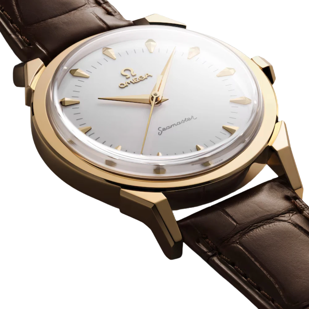 Seamaster 37 Moonshine Gold On Alligator Ref. 522.53.37.20.04.001 - Image 4