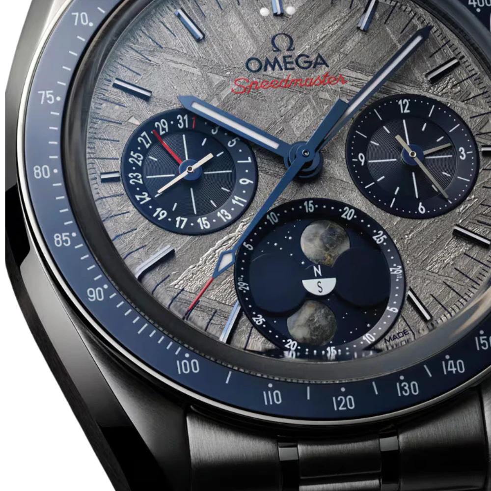 Speedmaster Moonphase 43 Steel On Steel Ref. 304.30.43.52.06.001 - Image 3