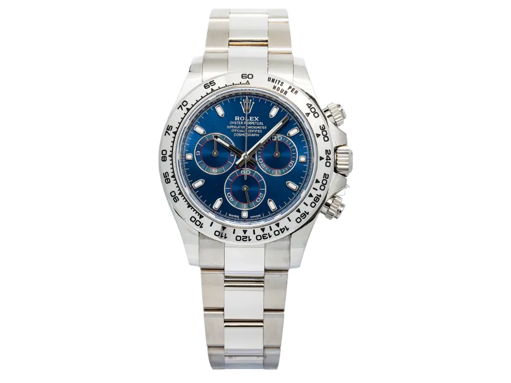 Rolex Daytona Chronograph 116509 Blue Dial, White Gold
