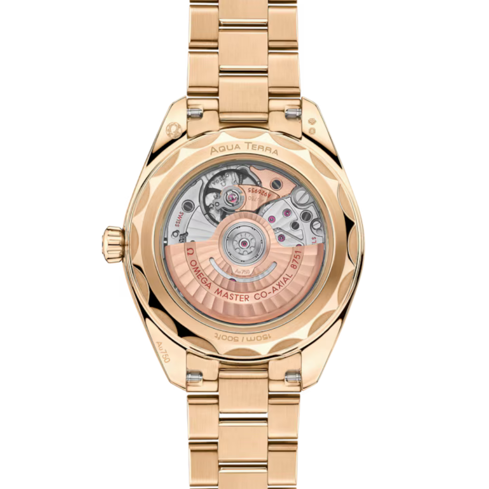 Seamaster Aqua Terra 150M 30 mm, Moonshine gold on Moonshine gold Ref. 220.55.30.20.55.001 - Image 3