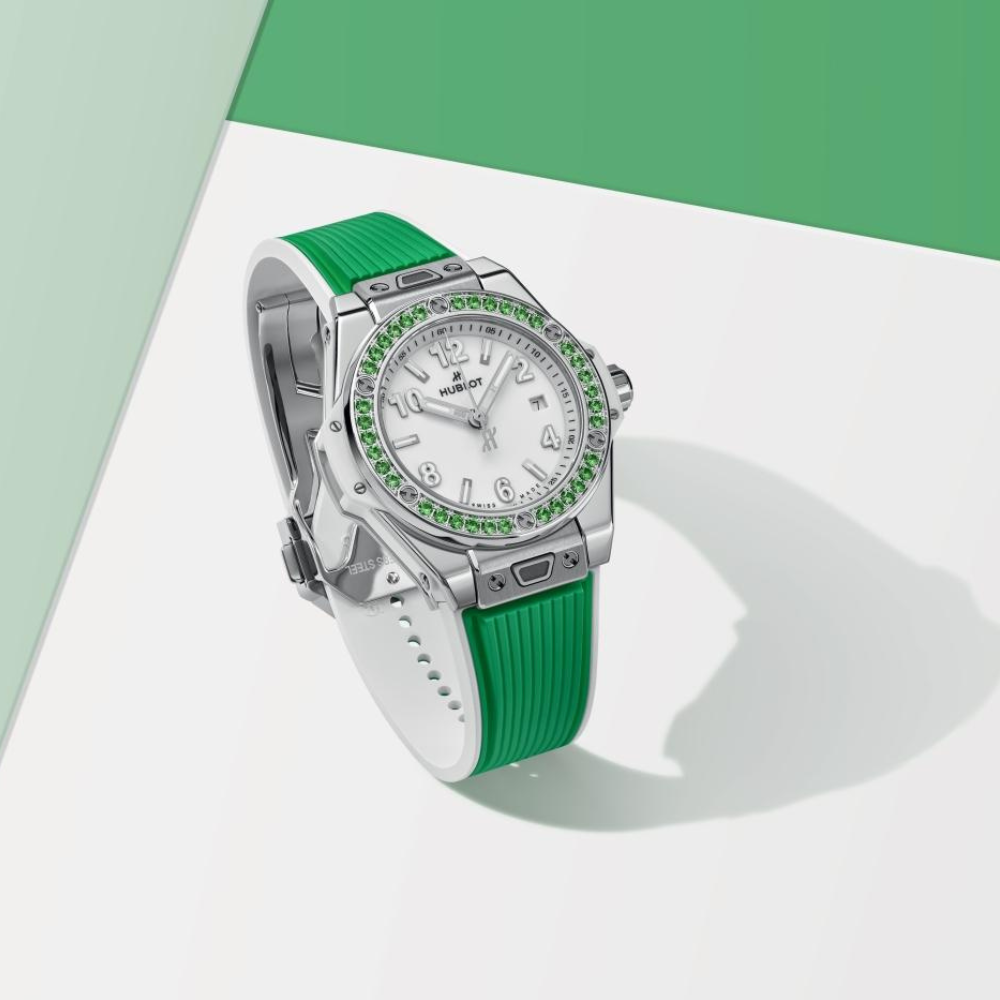 Big Bang One Click Joyful Steel Apple Green Ref. 485.SG.2210.RX.1222 - Image 4