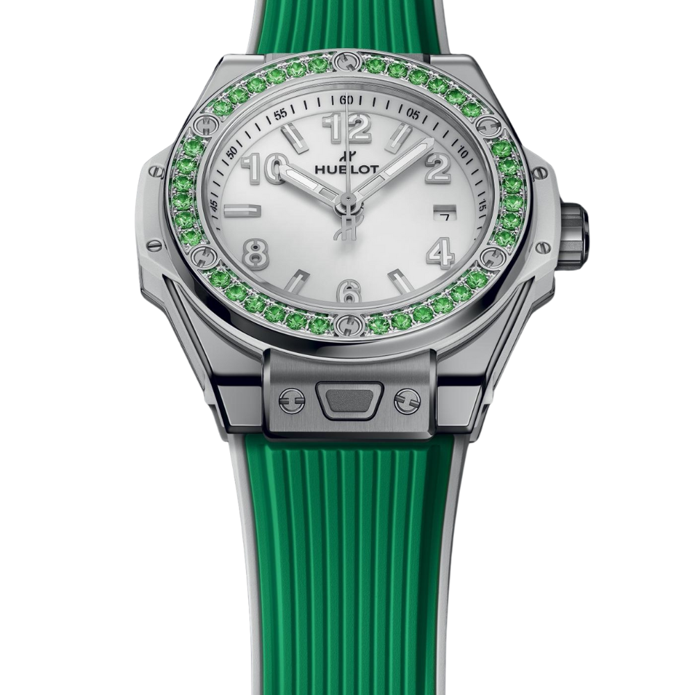 Big Bang One Click Joyful Steel Apple Green Ref. 485.SG.2210.RX.1222 - Image 2