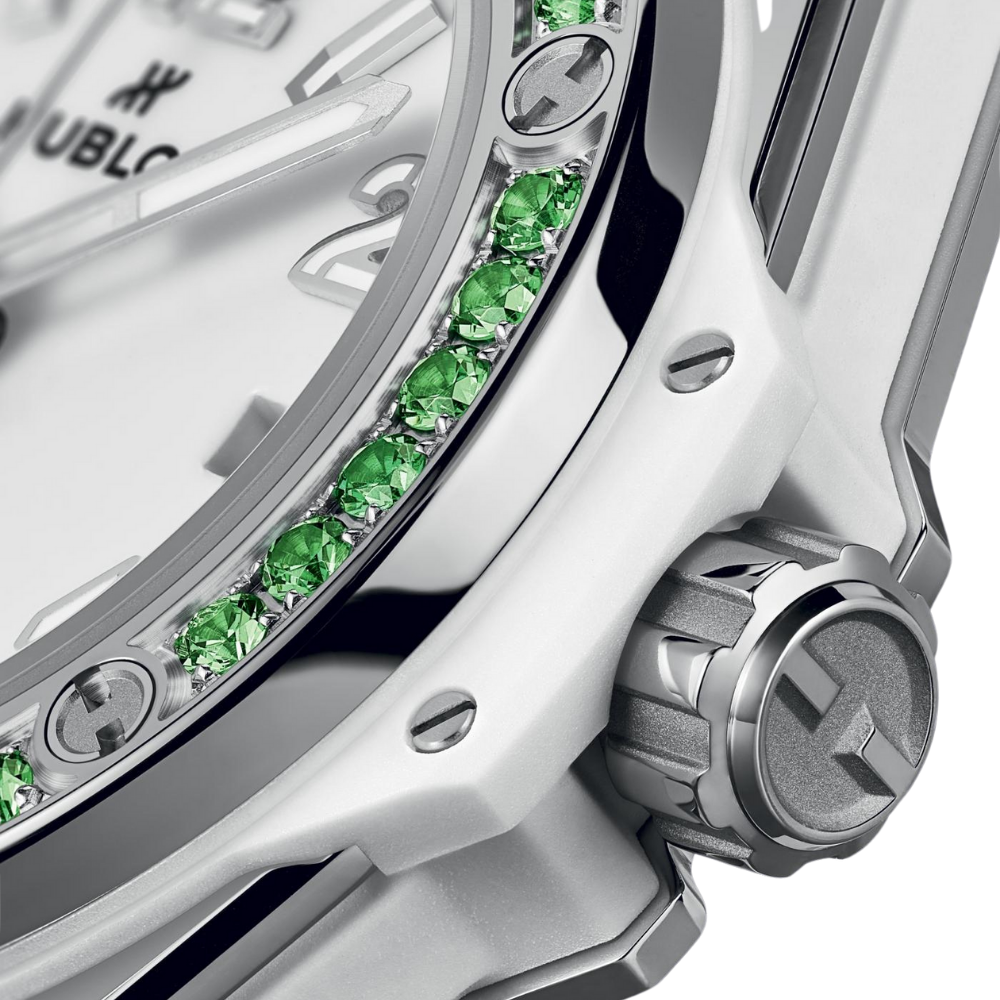 Big Bang One Click Joyful Steel Apple Green Ref. 485.SG.2210.RX.1222 - Image 3