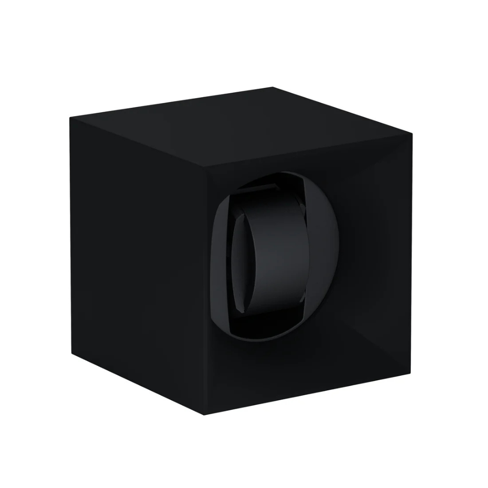 Swiss Kubik Startbox Black Soft Touch Single Watch Winder - Image 2
