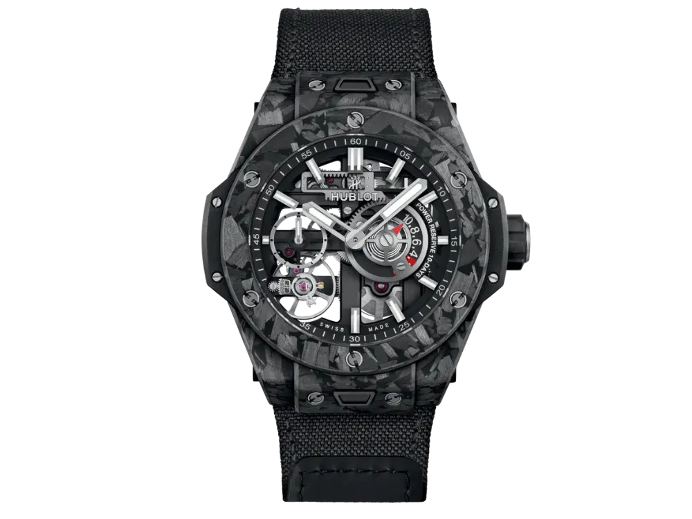 Big Bang MECA-10 Frosted Carbon Ref. 444.QN.1170.NR