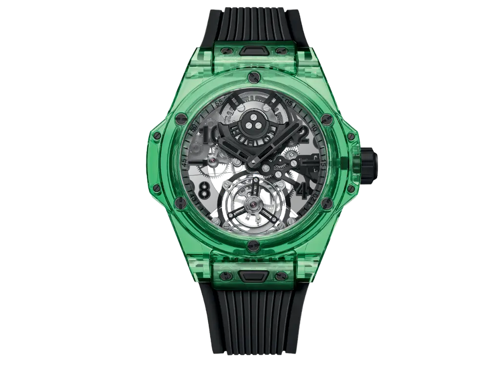 Big Bang Tourbillon Automatic Green Saxem Ref. 429.JG.0110.RT