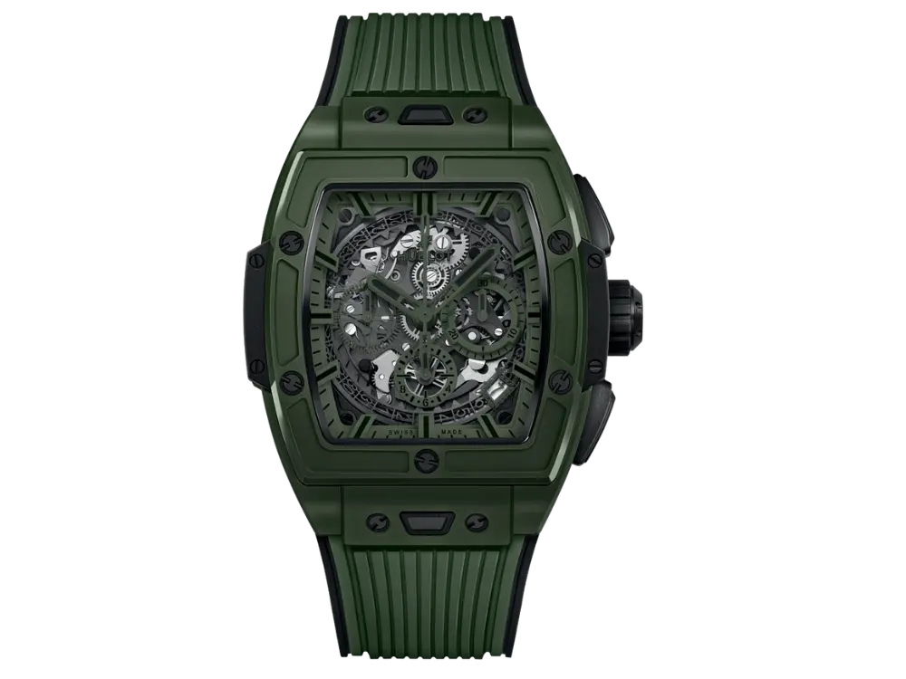 Spirit of Big Bang Dark Green Ceramic Ref. 642.GX.5210.RX