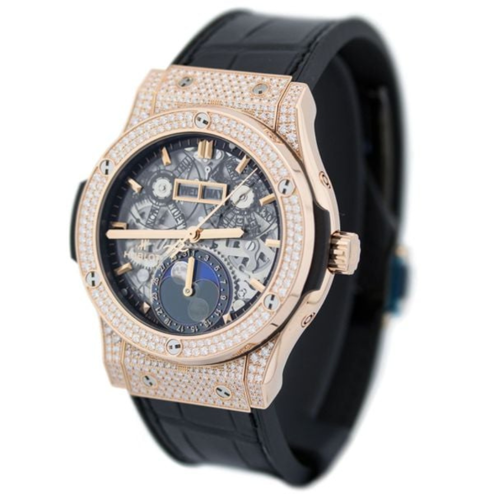 Hublot Classic Fusion Aerofusion Moonphase King Gold 42mm, Ref# 547.OX.0180.LR - Image 3