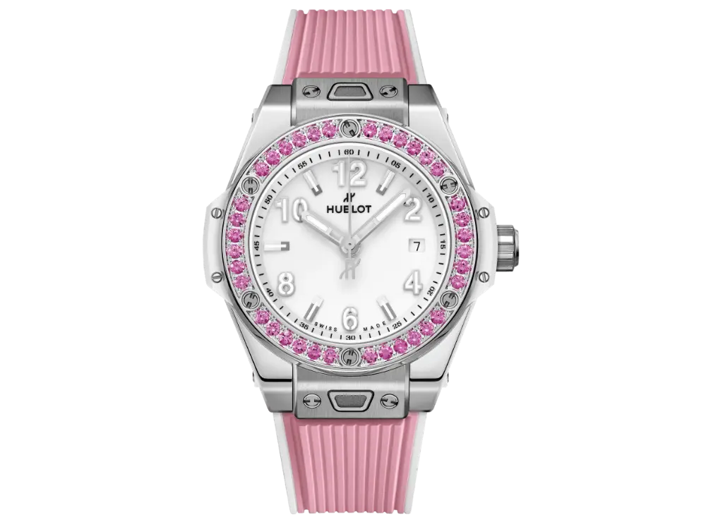 Big Bang One Click Joyful Steel Pink Ref. 485.SP.2210.RX.1233