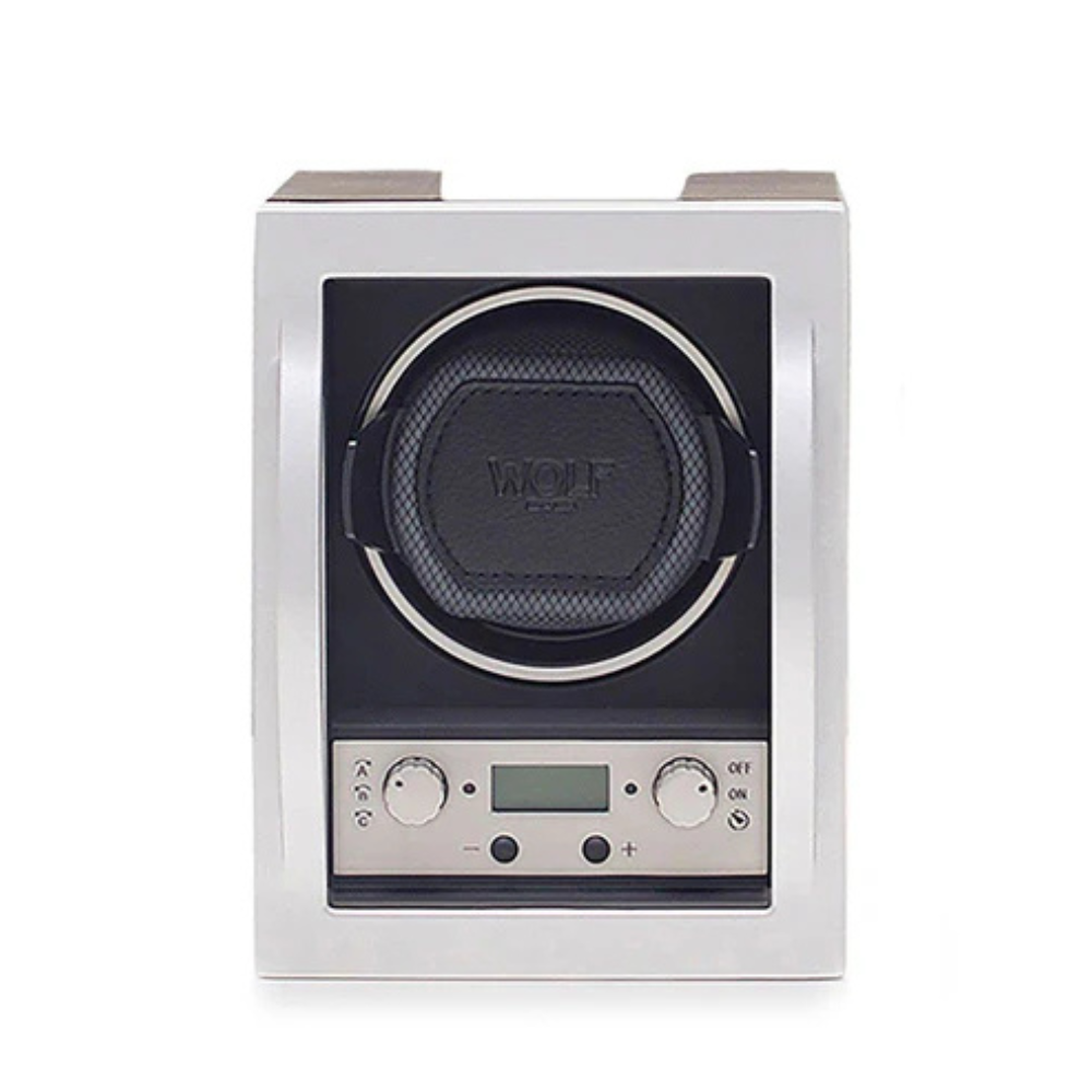 WOLF Module 4.1 Stackable Single Watch Winder w/Cover - Image 2