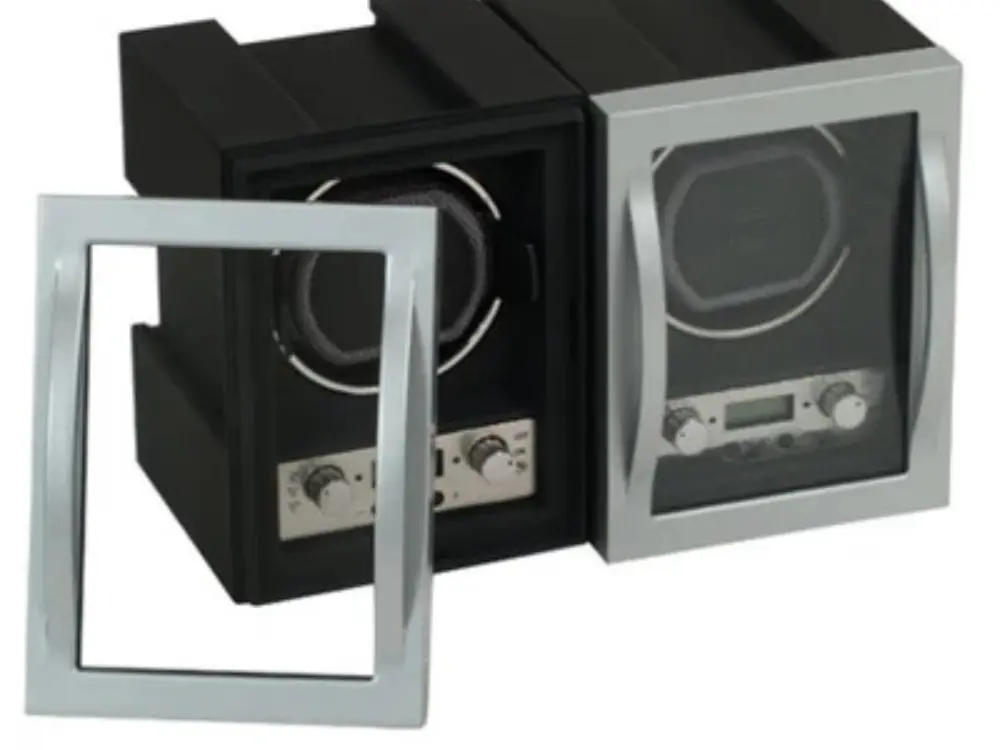 WOLF Module 4.1 Stackable Single Watch Winder w/Cover – 2 Units