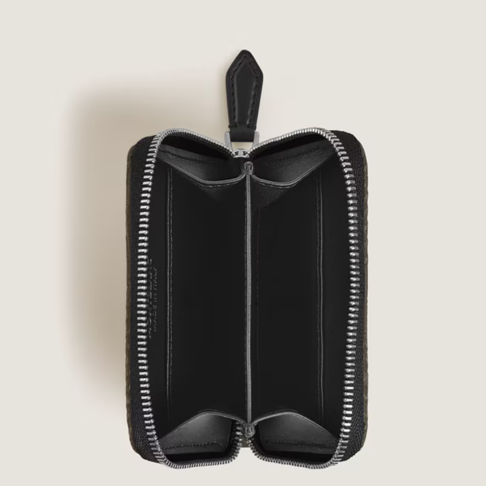 Montblanc 4810 Jacquard Mini Wallet 2cc With Zip – Khaki - Image 4