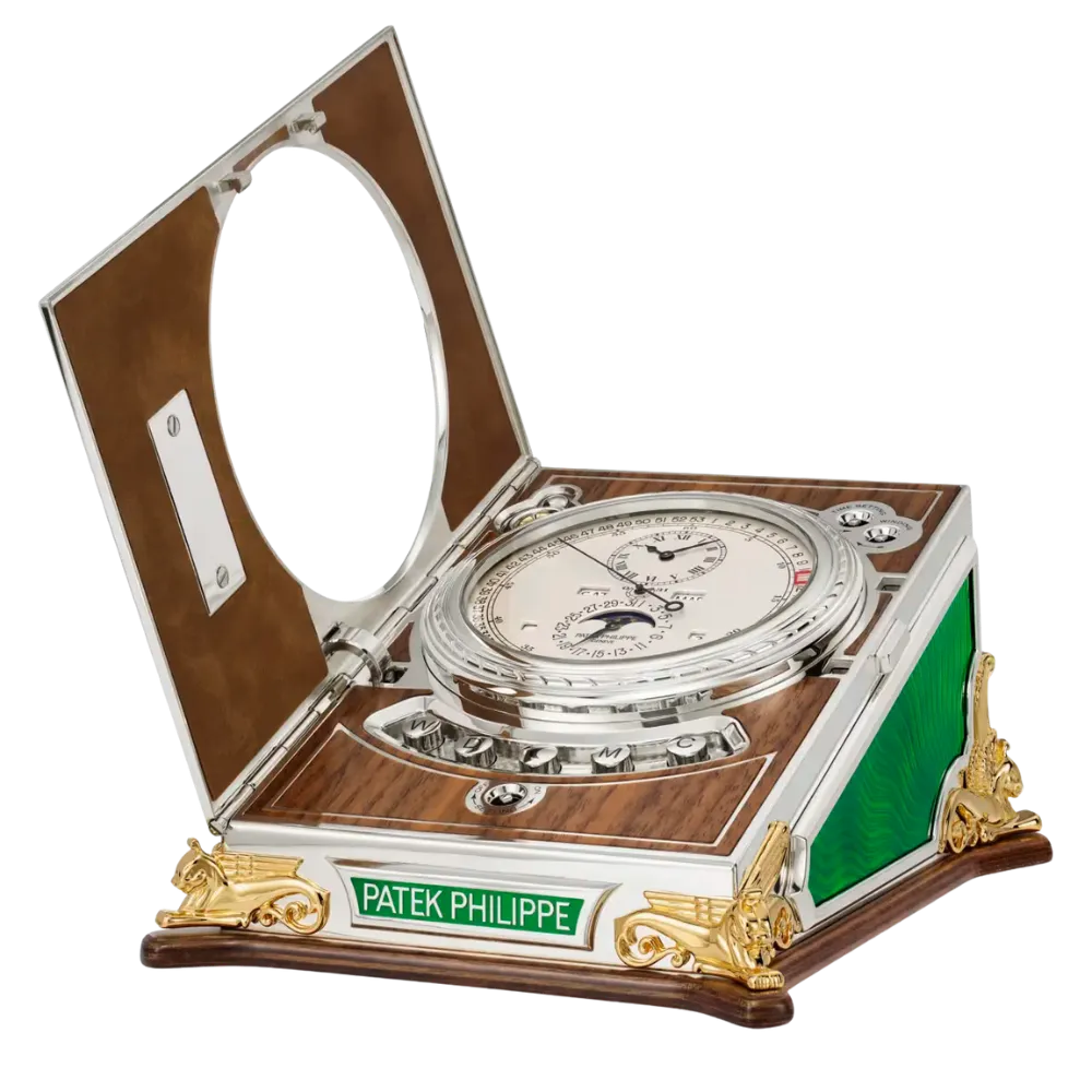 Patek Philippe Complicated Desk Clock Ref. 27000M-001 - Image 2