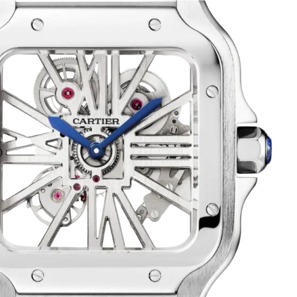 Santos de Cartier Large Bracelet/Strap Watch - Image 2