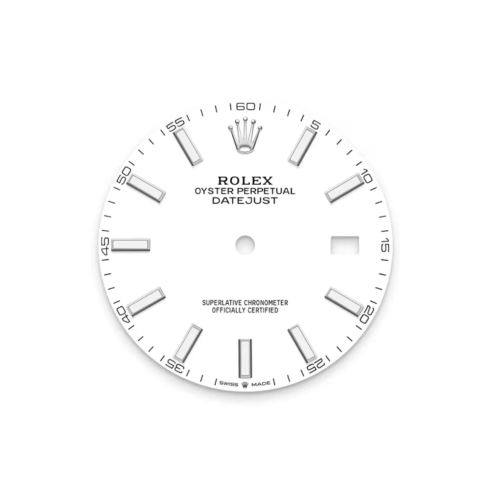 Rolex Datejust 41 White Dial Gold M126334-0009 - Image 2