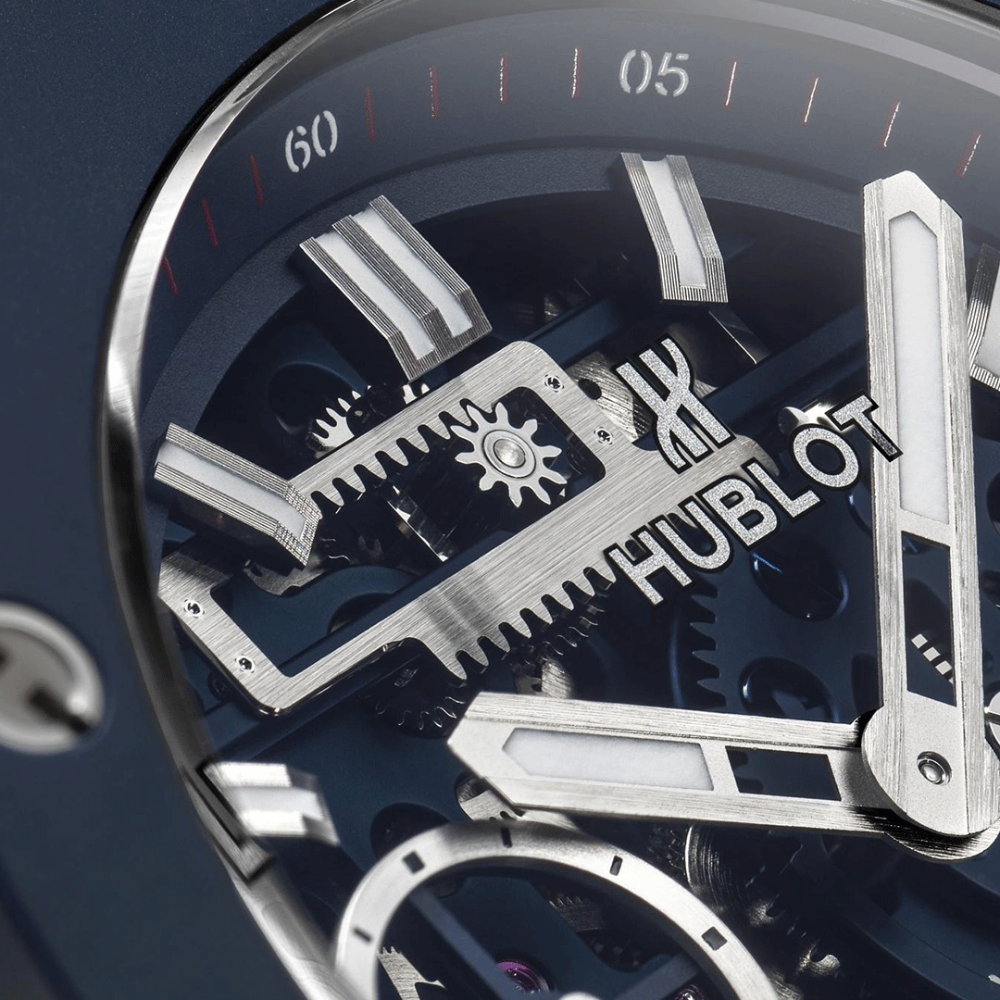 Hublot Big Bang Meca-10 Ceramic Blue 45mm, Ref# 414.EX.5123.RX - Image 3