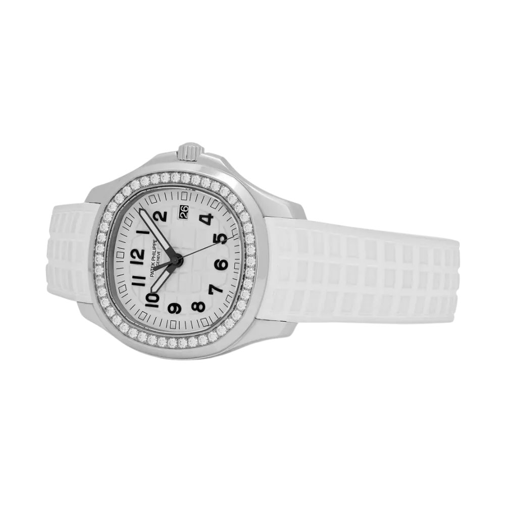 Patek Philippe Aquanaut Luce 5267/200A-010 Stainless Steel White Dial Diamond Bezel (2025) - Image 4