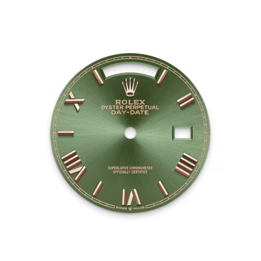 Rolex Day-Date 36 – Green Dial and Diamonds Ref. 128345RBR-0085 - Image 2