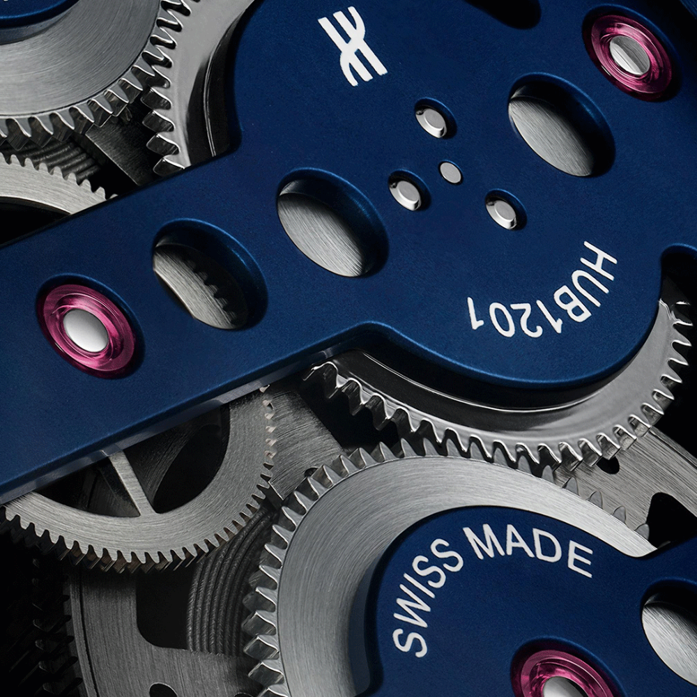 Hublot Big Bang Meca-10 Ceramic Blue 45mm, Ref# 414.EX.5123.RX - Image 4