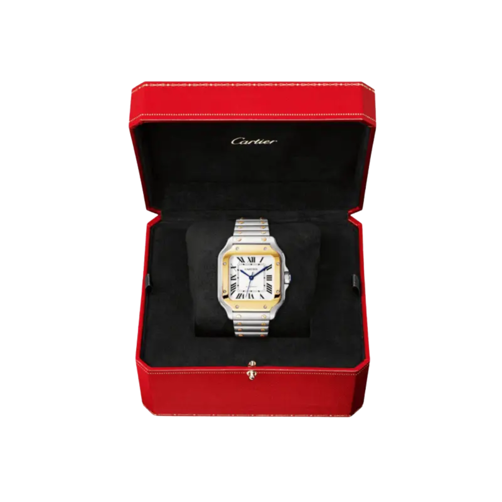 Santos de Cartier Medium Bracelet/Strap Watch - Image 5