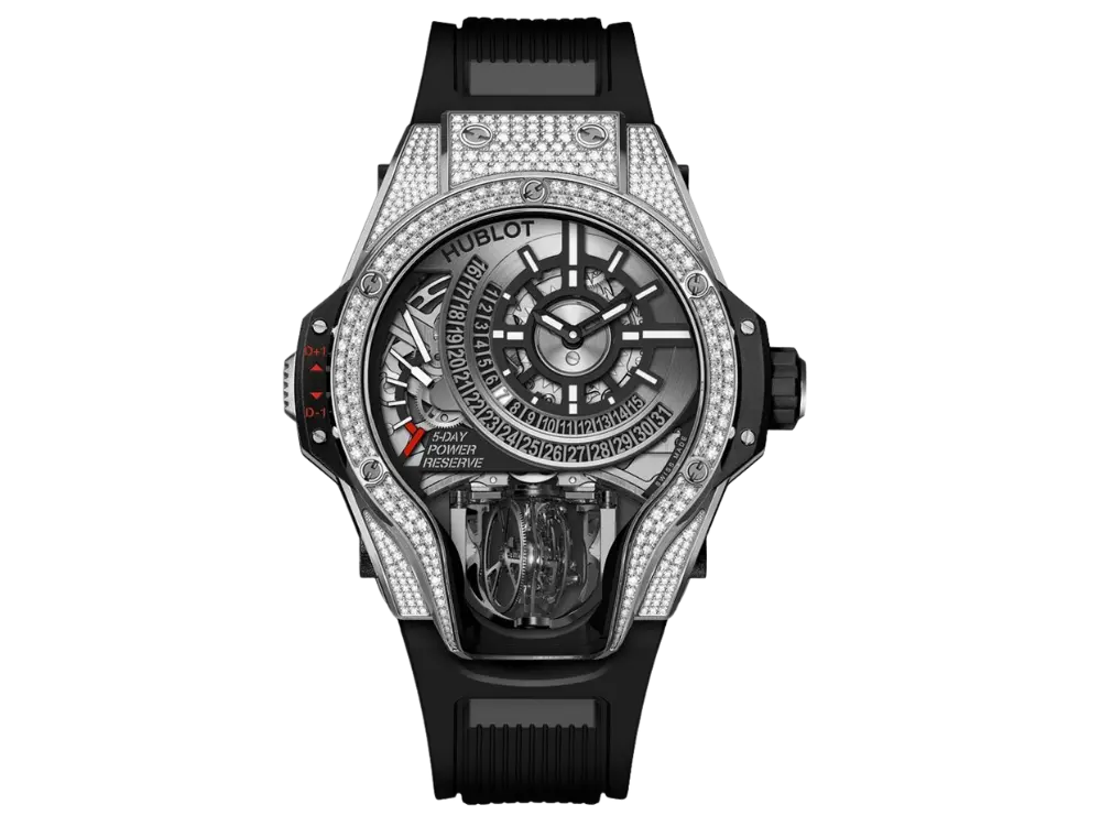 Hublot Tourbillon Bi-Axis Ref#909.NX.1120.RX