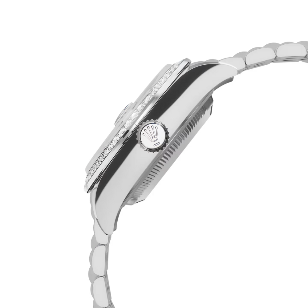 Rolex Lady-Datejust 28 Ref 279384RBR-0007 Oystersteel White Gold - Image 2