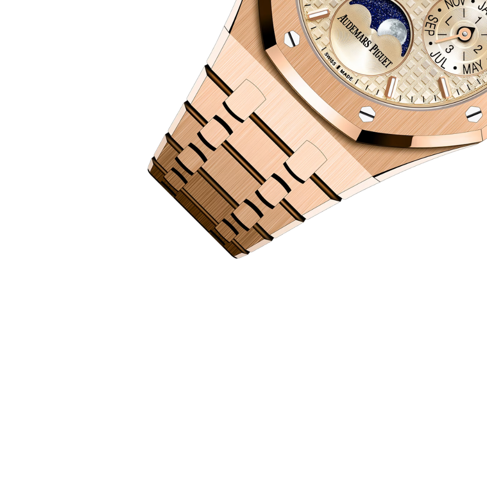 Royal Oak Perpetual Calendar Rose Gold 26684OR.OO.1356OR.01 - Image 3