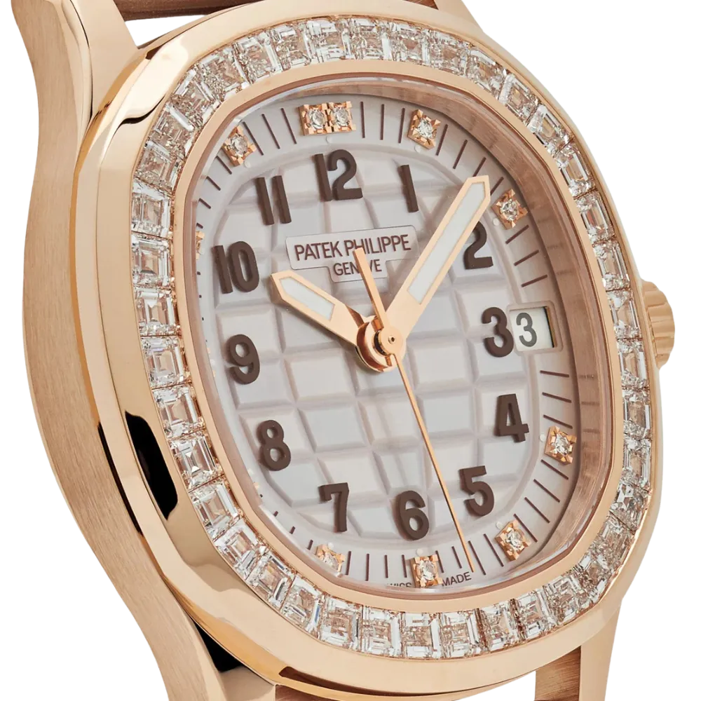Patek Philippe Aquanaut Luce 5072R-001 'Haute Joaillerie' Rose Gold Diamond Dial - Image 4