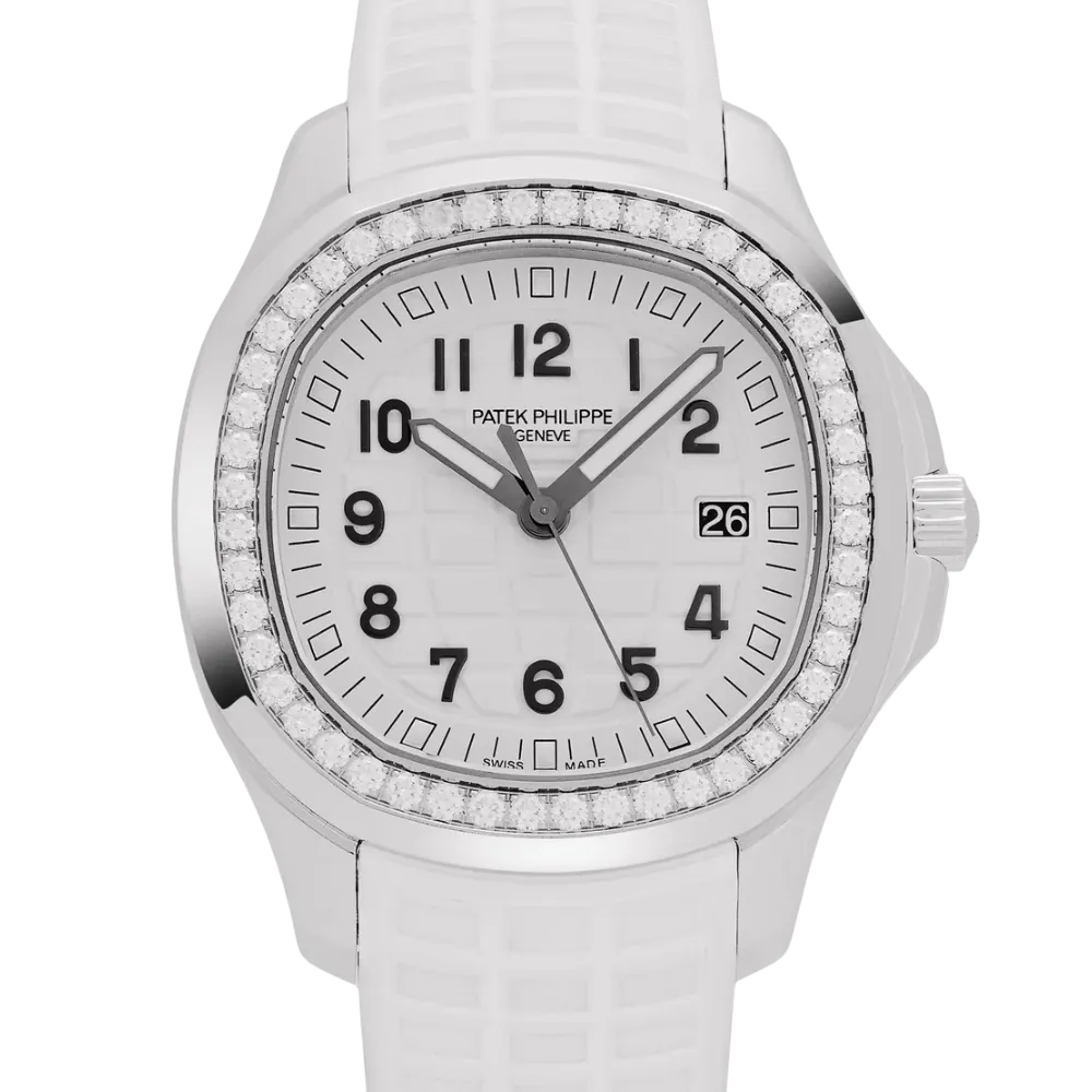 Patek Philippe Aquanaut Luce 5267/200A-010 Stainless Steel White Dial Diamond Bezel (2025) - Image 6