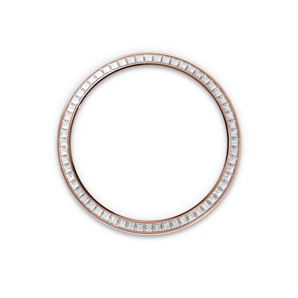 Rolex Day-Date 36 Everose Gold & Diamond Bezel Green Dial 128395TBR – Luxury President Watch - Image 3