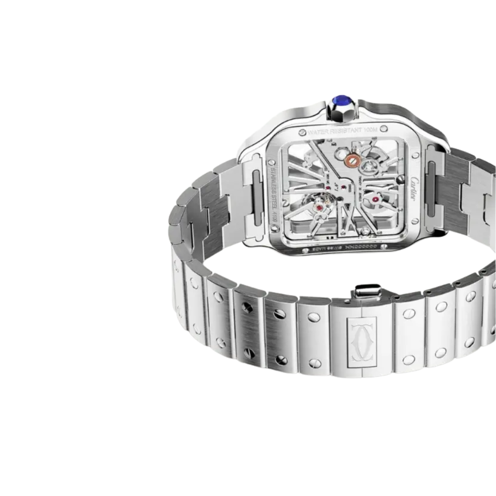 Santos de Cartier Large Bracelet/Strap Watch - Image 5