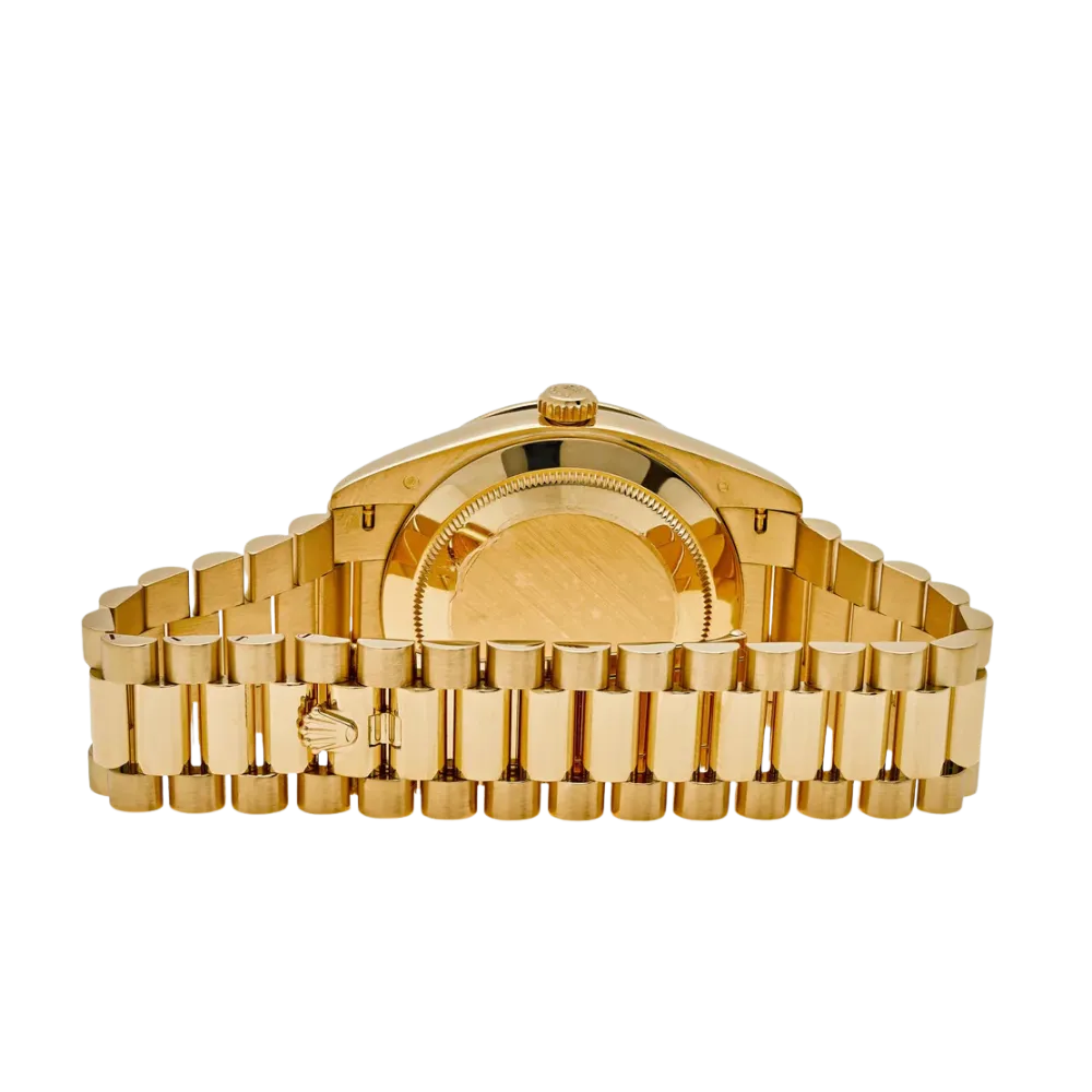 Rolex Day-Date 40 228398TRU Yellow Gold Roman Dial Ruby Bezel - Image 5