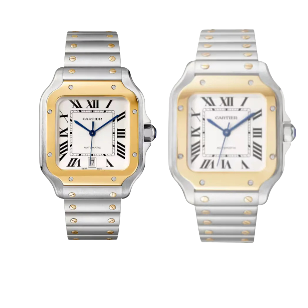 Santos de Cartier Medium Bracelet/Strap Watch - Image 2