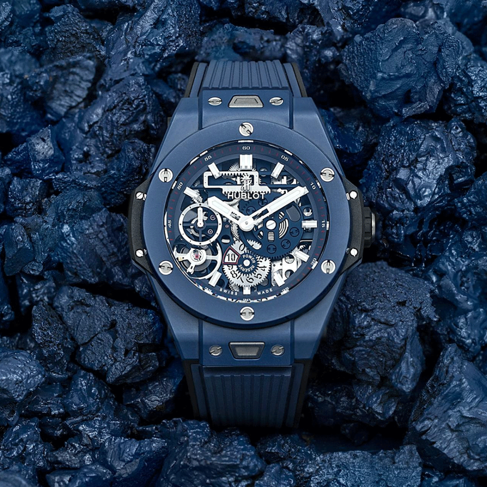 Hublot Big Bang Meca-10 Ceramic Blue 45mm, Ref# 414.EX.5123.RX - Image 6