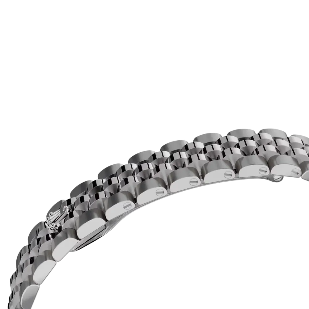 Rolex Lady-Datejust 28, Oystersteel and 18k White Gold, Ref#279174-0021 - Image 6