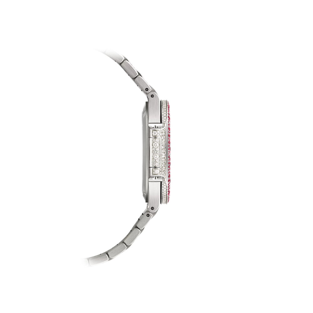 Patek Philippe Nautilus 7118/1452G 'Ladies Haute Joaillerie' White Gold Diamond Ruby Set - Image 9