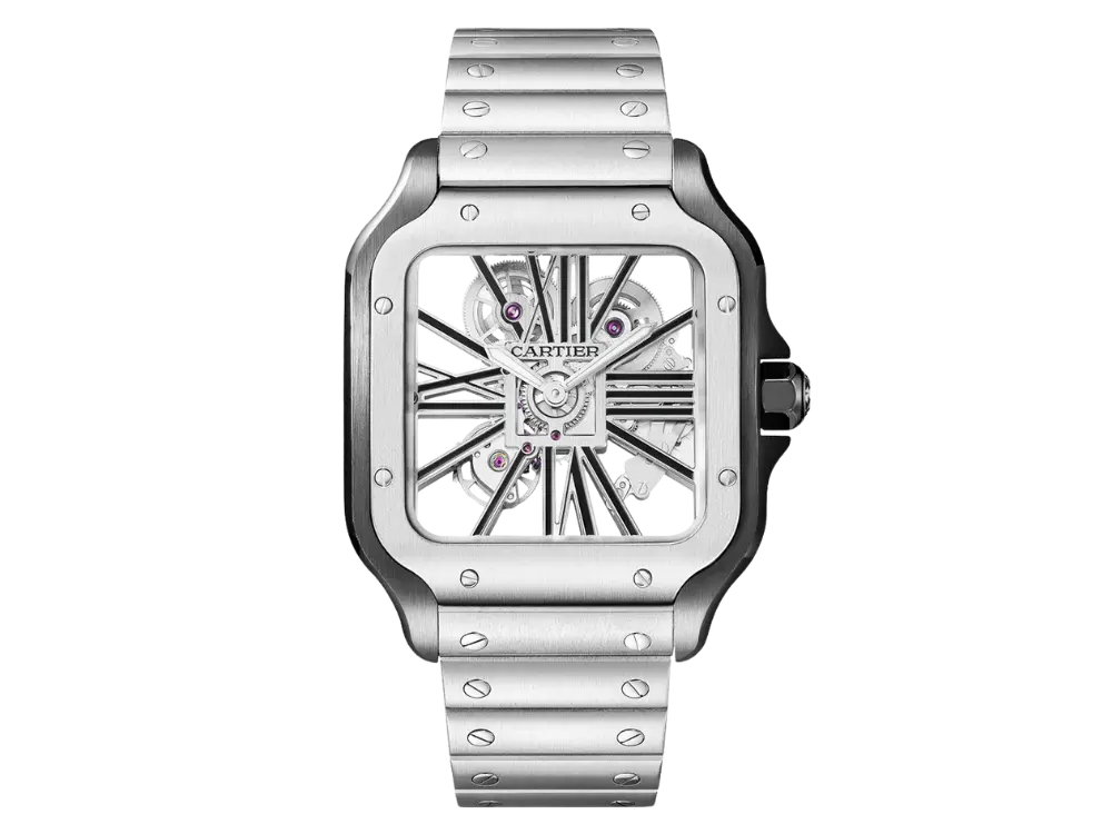 Santos de Cartier Large Skeleton ADLC