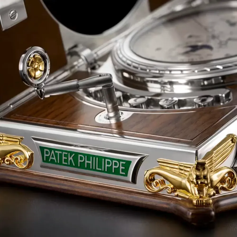 Patek Philippe Complicated Desk Clock Ref. 27000M-001 - Image 8