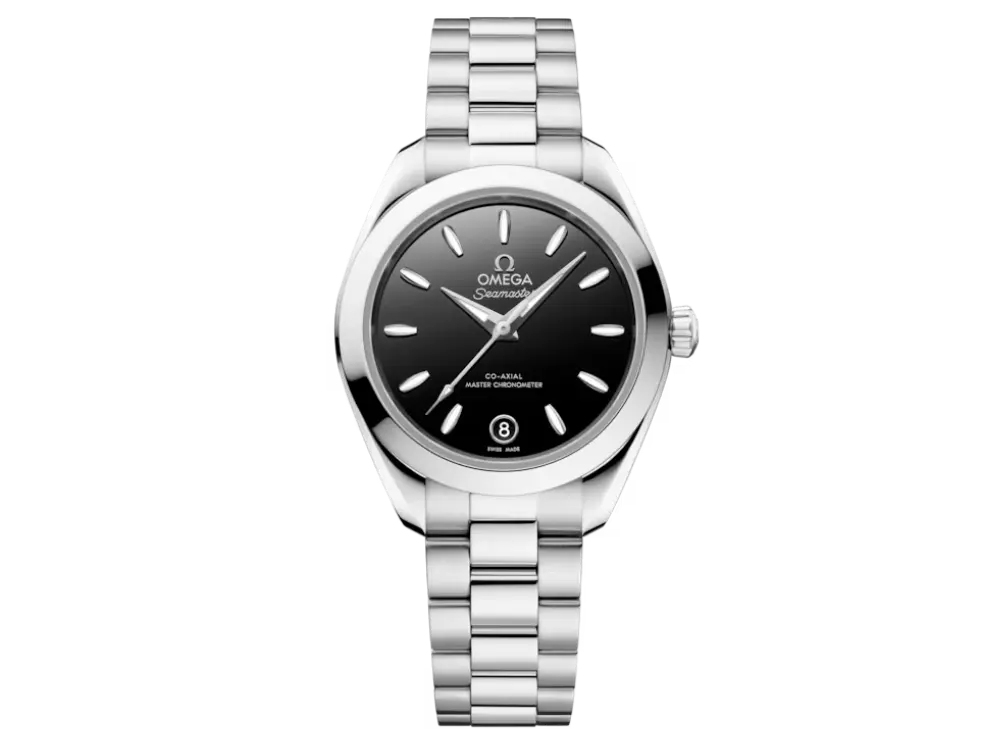 Seamaster Aqua Terra 150M 30 mm, steel on steel Ref. 220.10.30.20.01.001