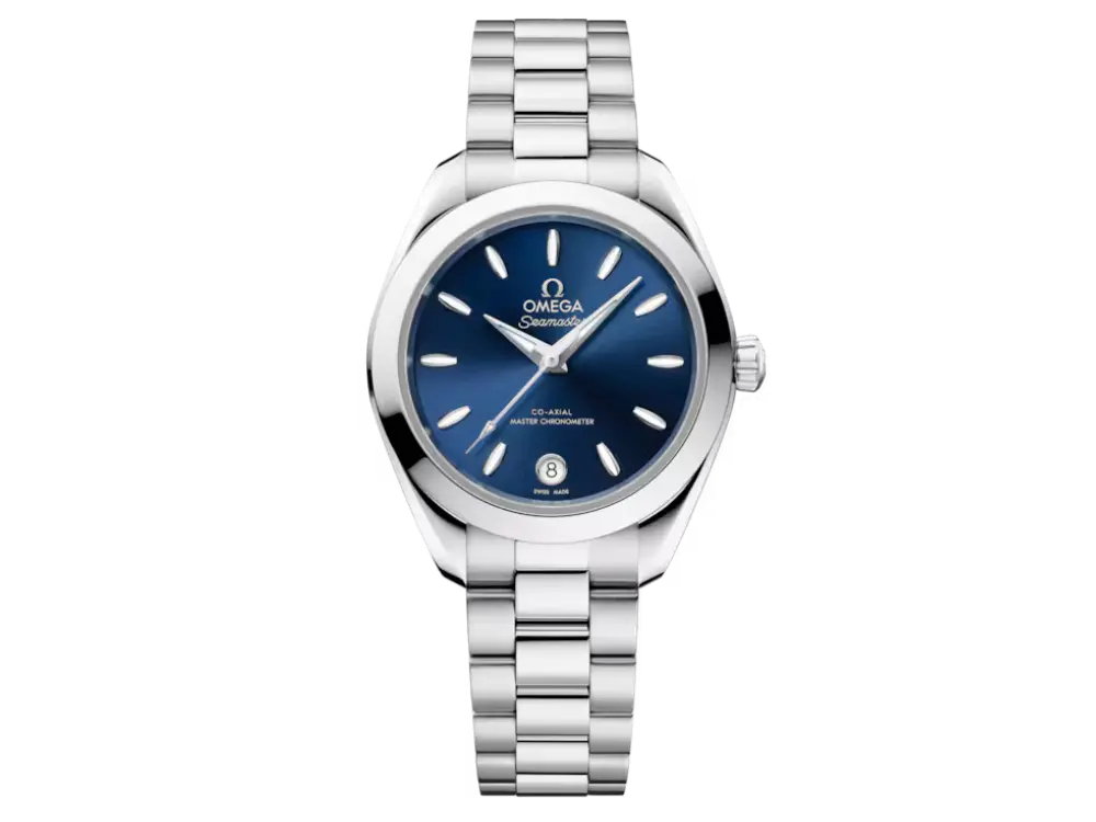 Seamaster Aqua Terra 150M 30 mm, steel on steel  Ref. 220.10.30.20.03.001