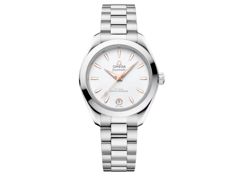 Seamaster Aqua Terra 150M 30 mm, steel on steel Ref. 220.10.30.20.02.001