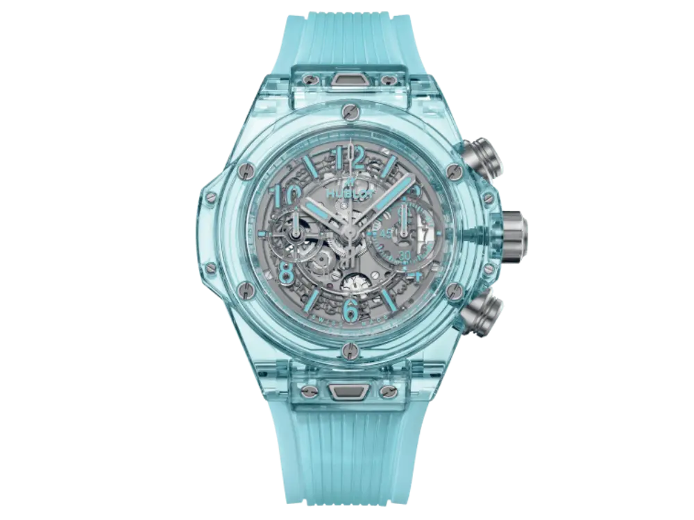 Big Bang Unico Water Blue Sapphire Ref. 421.JL.4890.RT