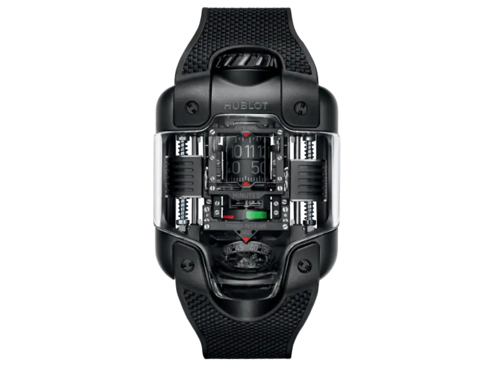 Exceptional Timepieces MP-10 Tourbillon Weight Energy System All Black Ref. 910.CX.0000.RX