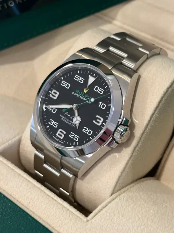 Rolex AirKing 126900 Oyster Perpetual Black 40mm - Image 4