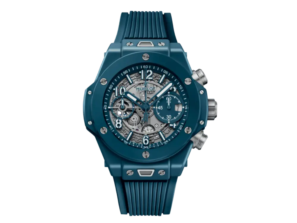 Big Bang Unico Petrol Blue Ceramic Ref. 441.ES.5121.RX